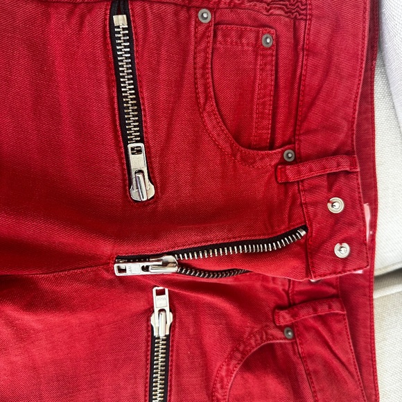 Isabel Marant Etoile Red jeans - Picture 11 of 12